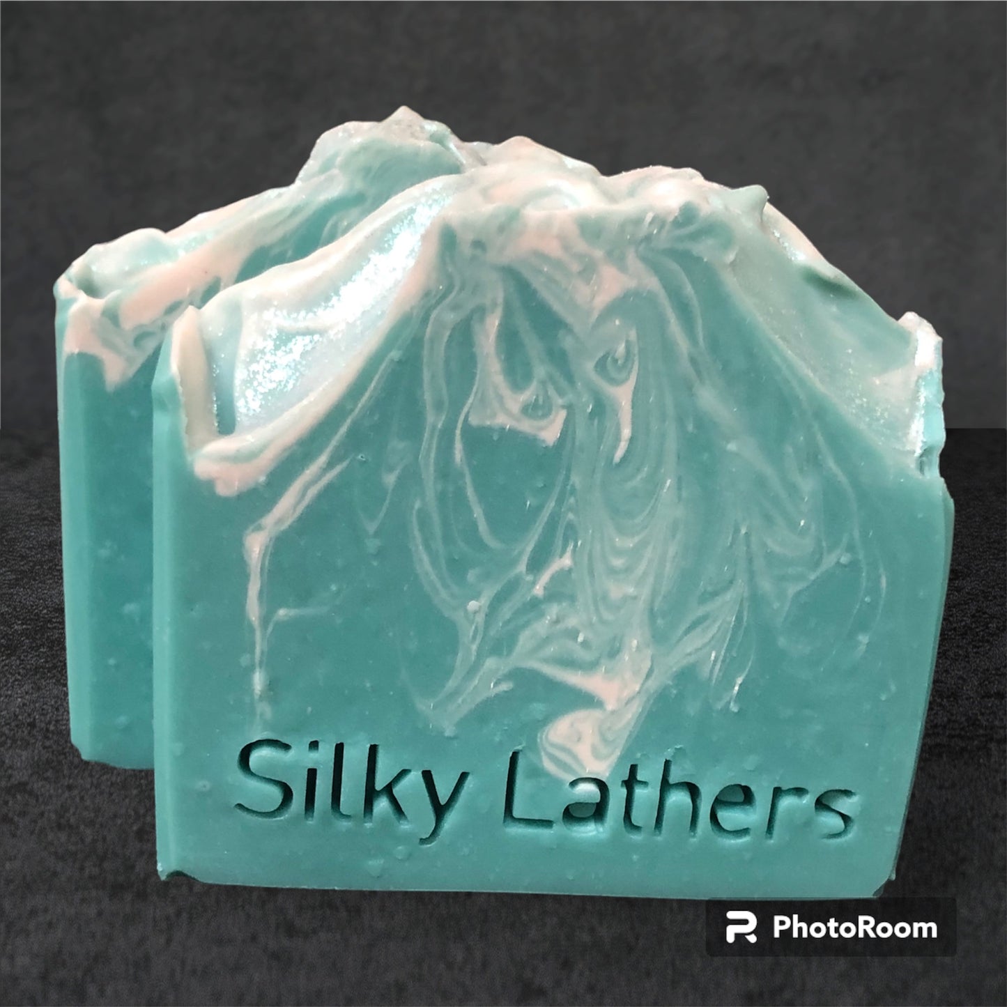 Frosted Sea Glass Handmade Hemp Soap