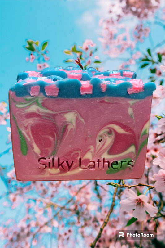 Cherry Blossom Handmade Hemp Soap