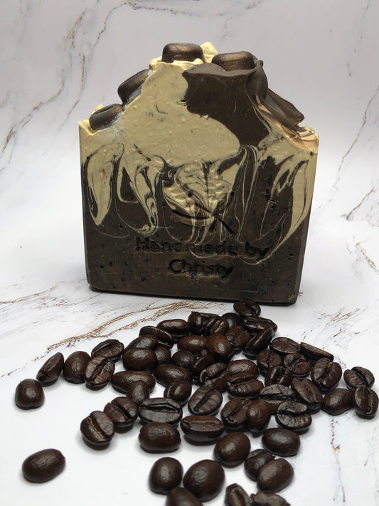 Cafe Latte Handmade Vegan Hemp Soap (Exfoliating)