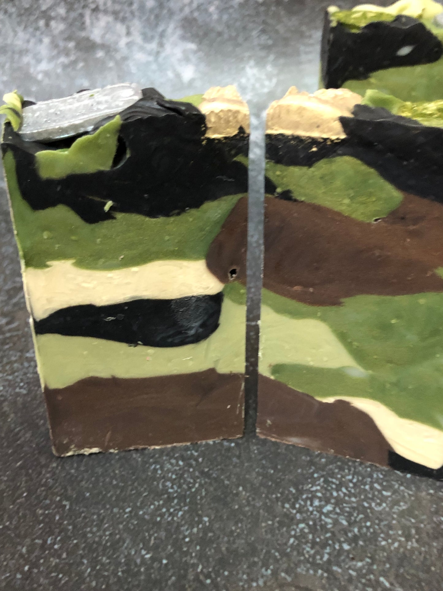 Hero Camo Artisan Handmade Soap 3.8 Small Bar