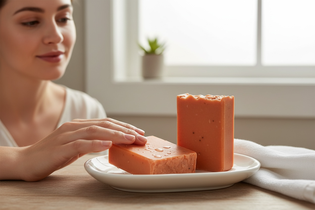 Cranberry Orange Handmade Soap