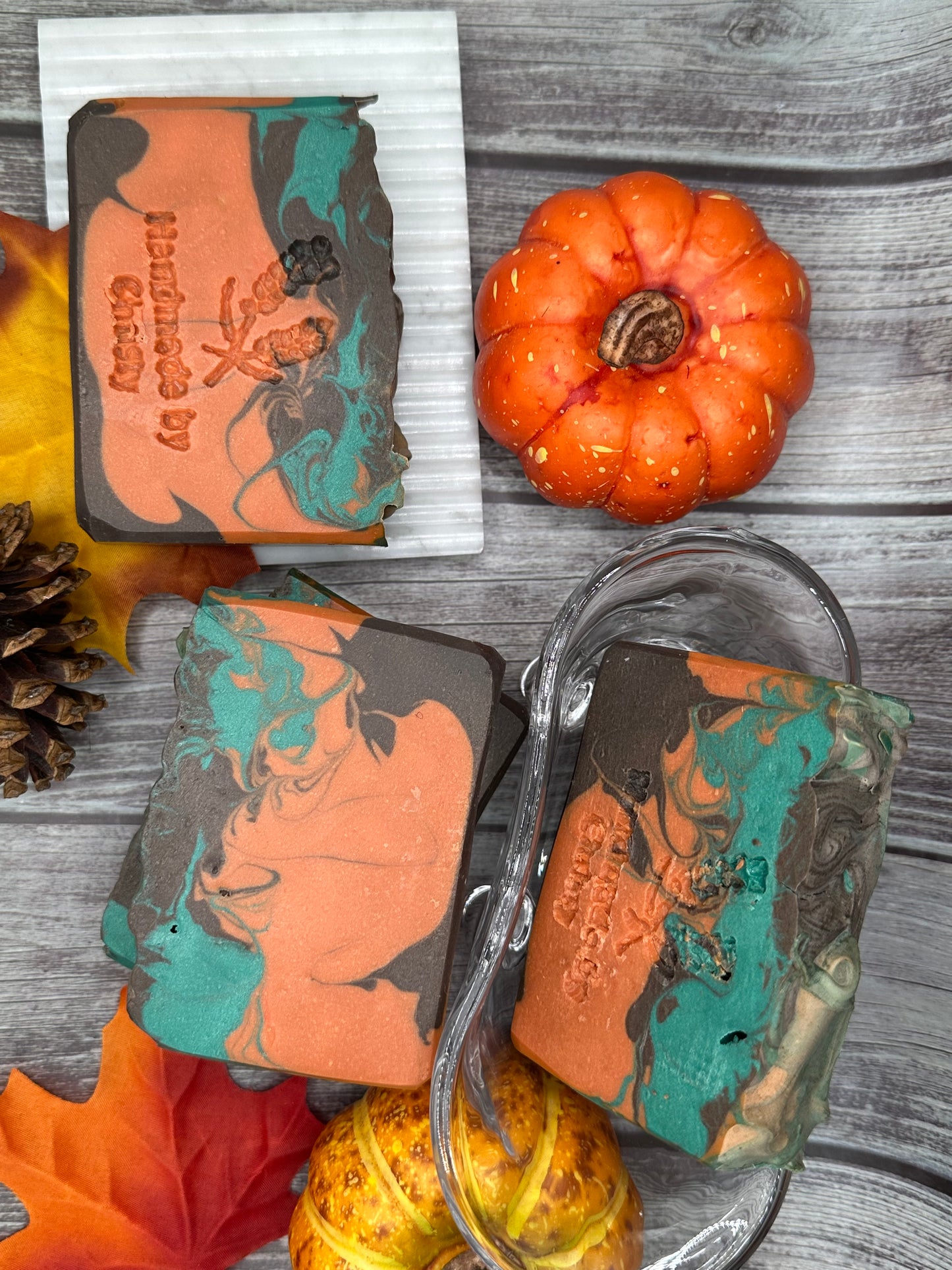 Pumpkin Spice Handmade Vegan Soap