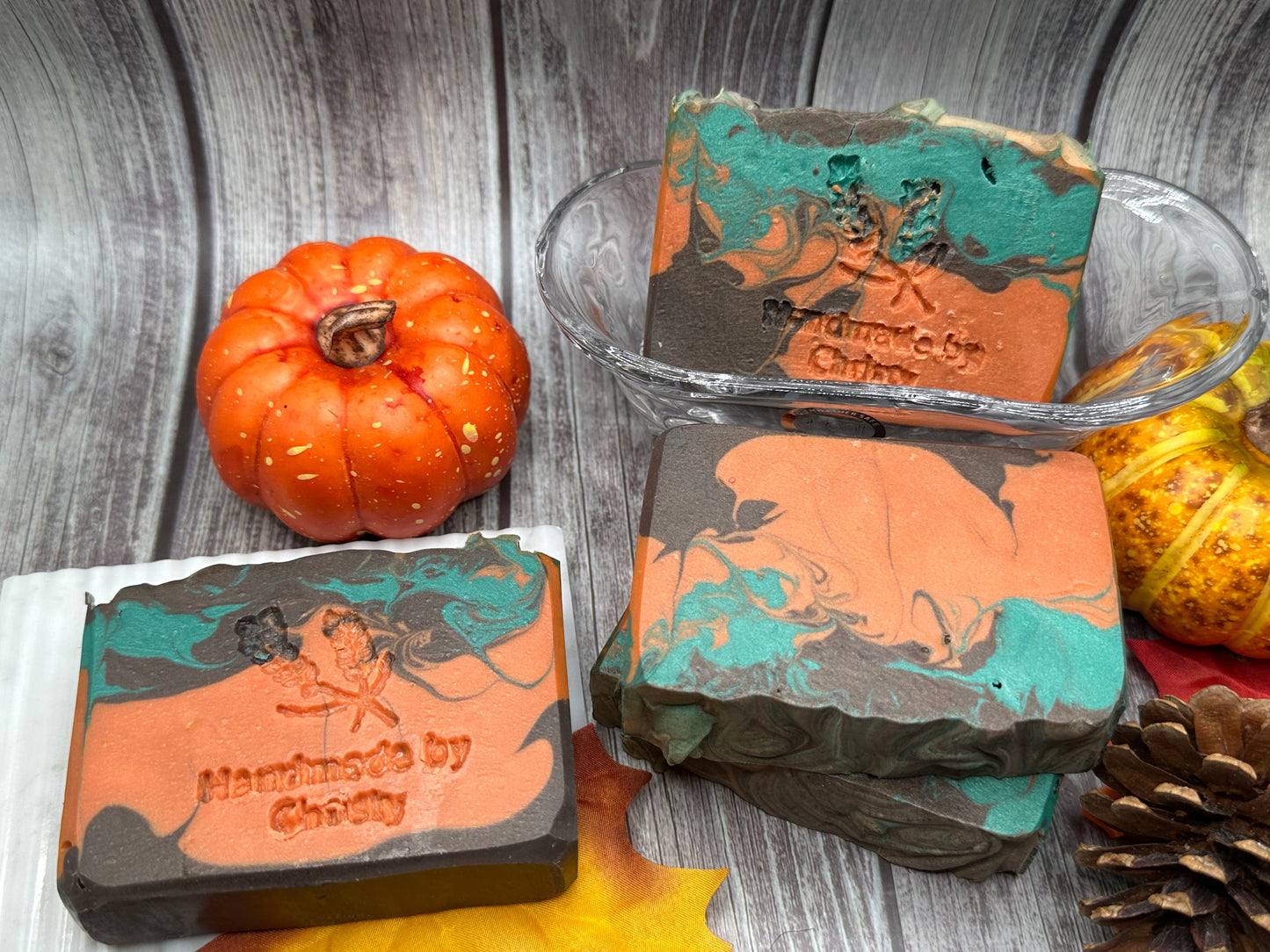 Pumpkin Spice Handmade Vegan Soap