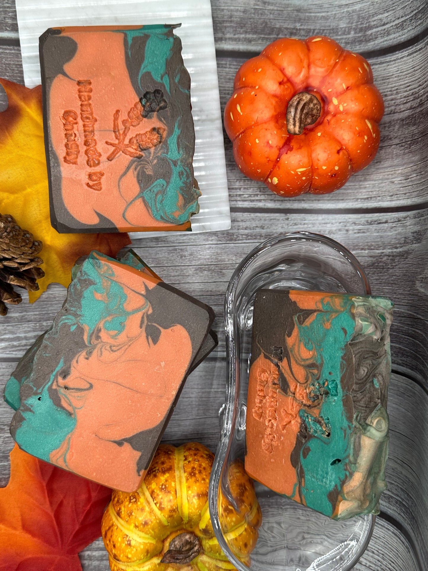 Pumpkin Spice Handmade Vegan Soap