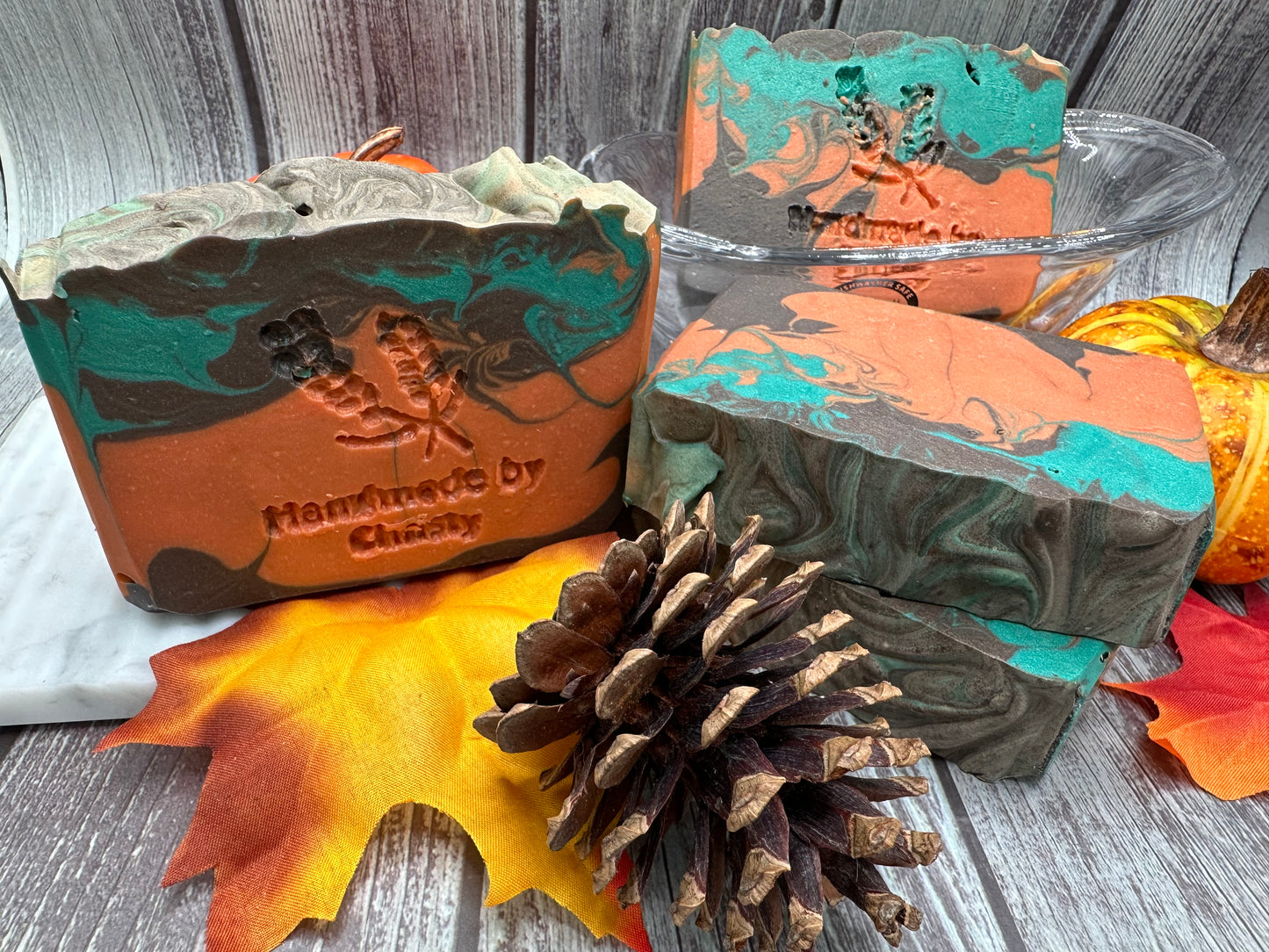 Pumpkin Spice Handmade Vegan Soap