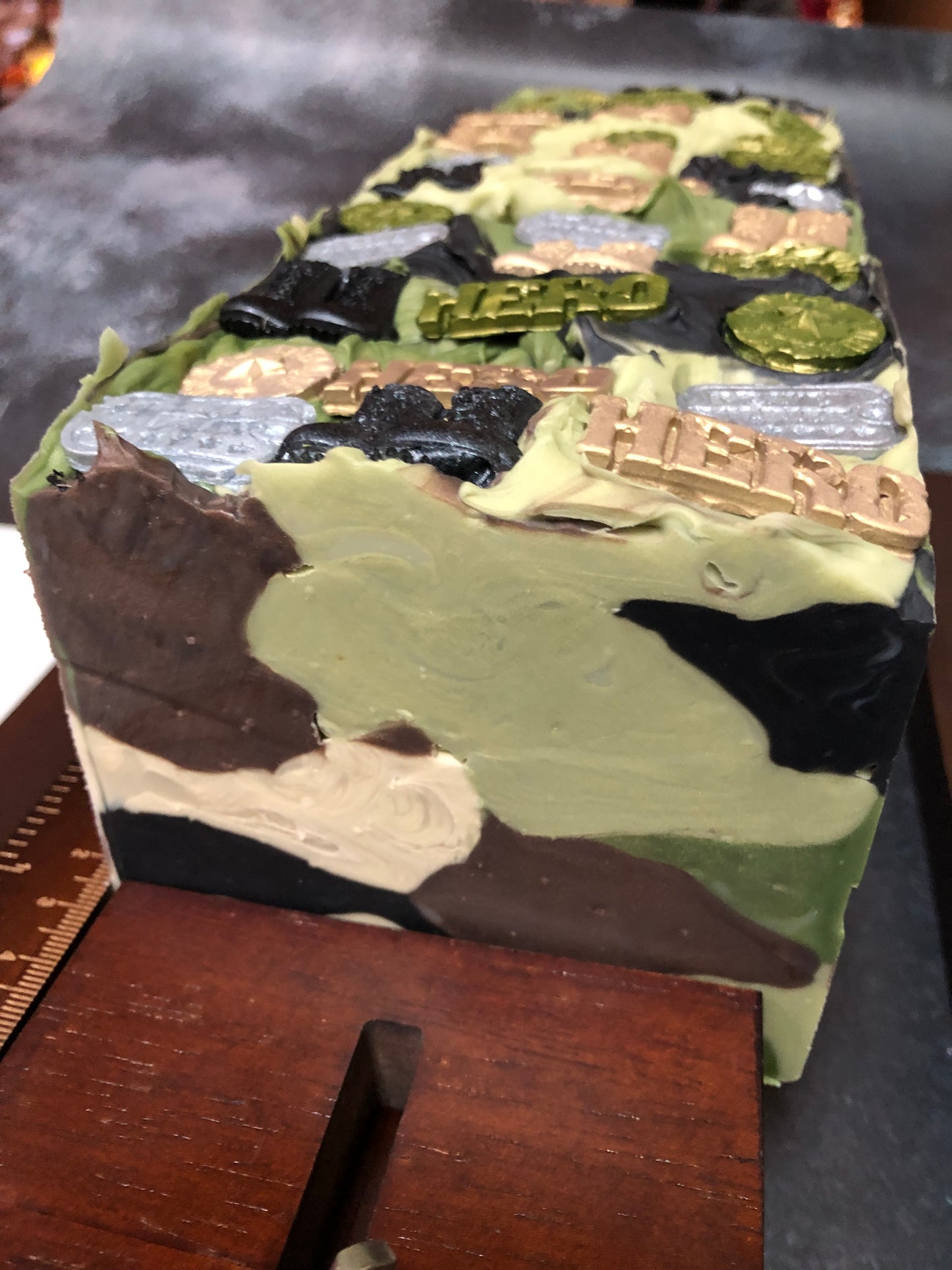 Hero Camo Artisan Handmade Soap 7.6 oz FULL Bar