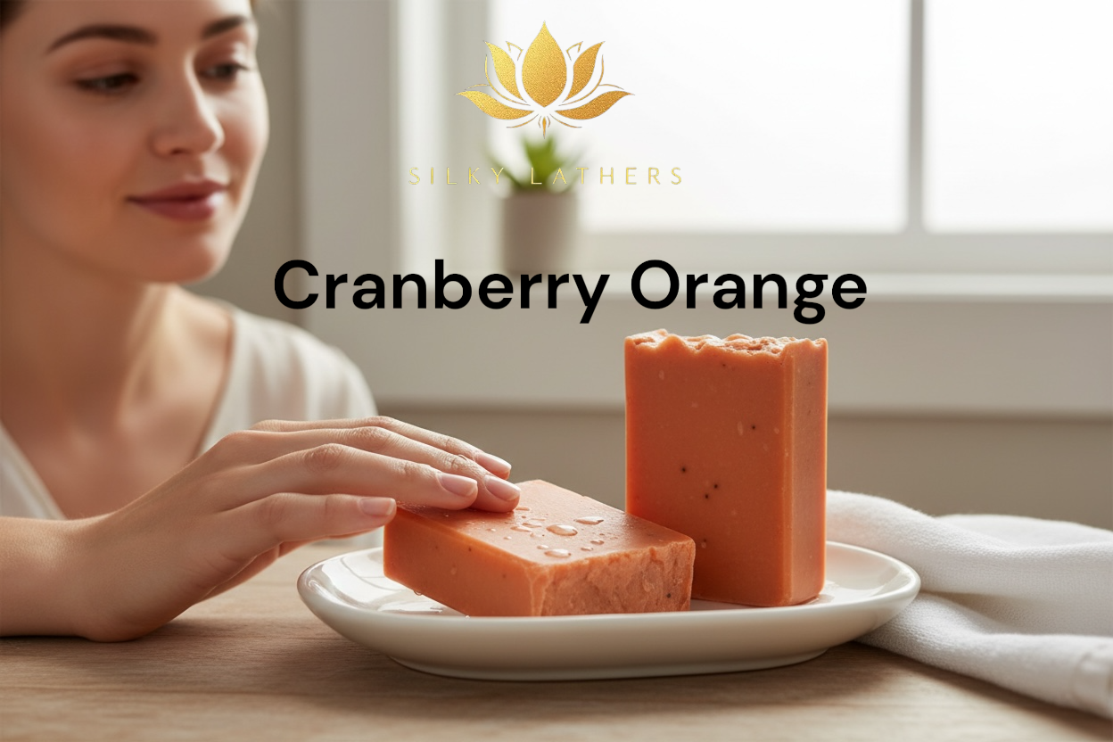 Cranberry Orange Handmade Soap