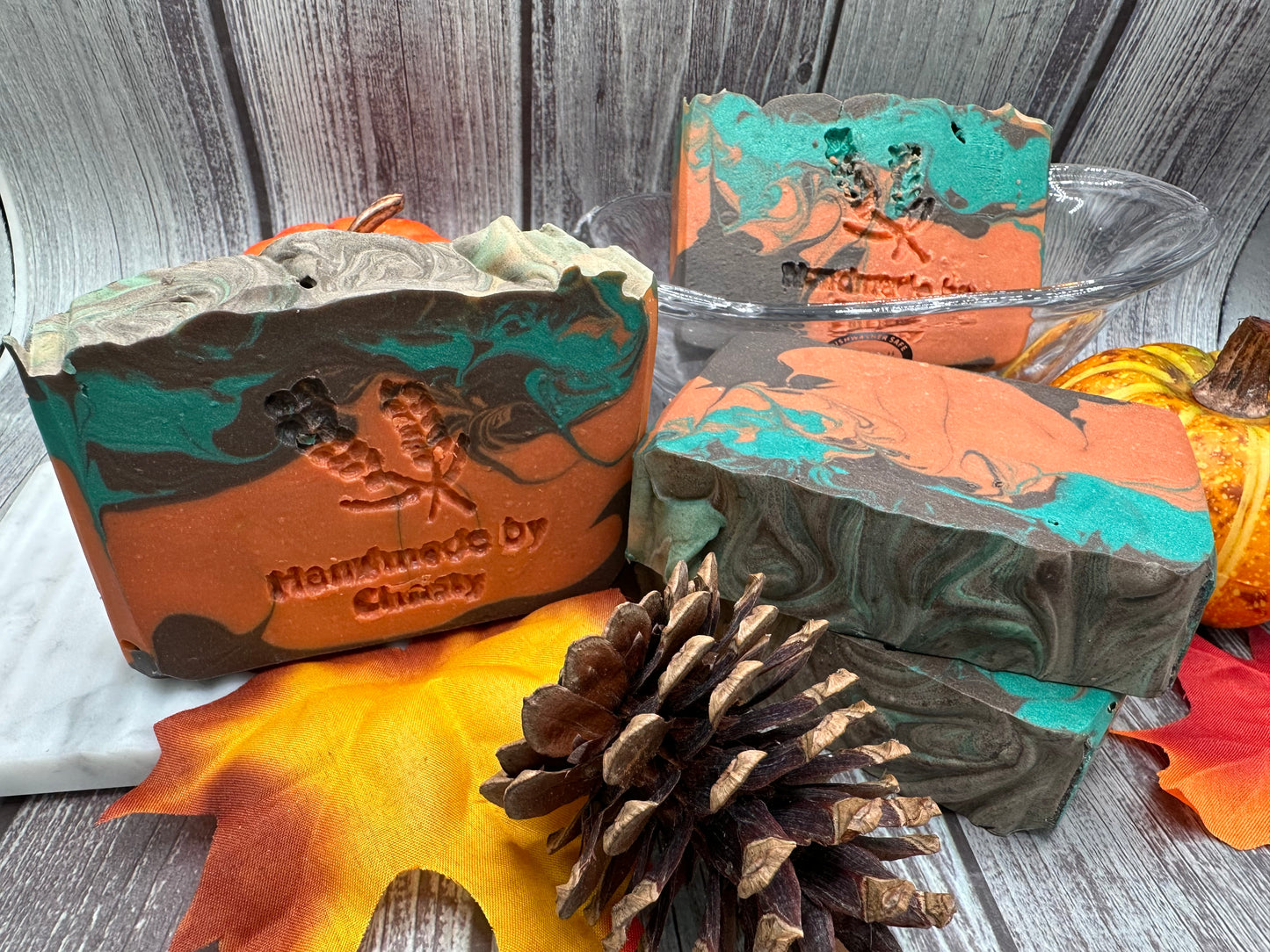 Pumpkin Spice Handmade Vegan Soap