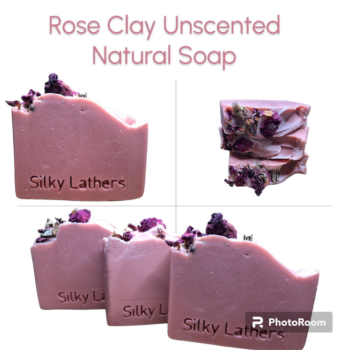 Rose Clay Unscented Hemp Soap