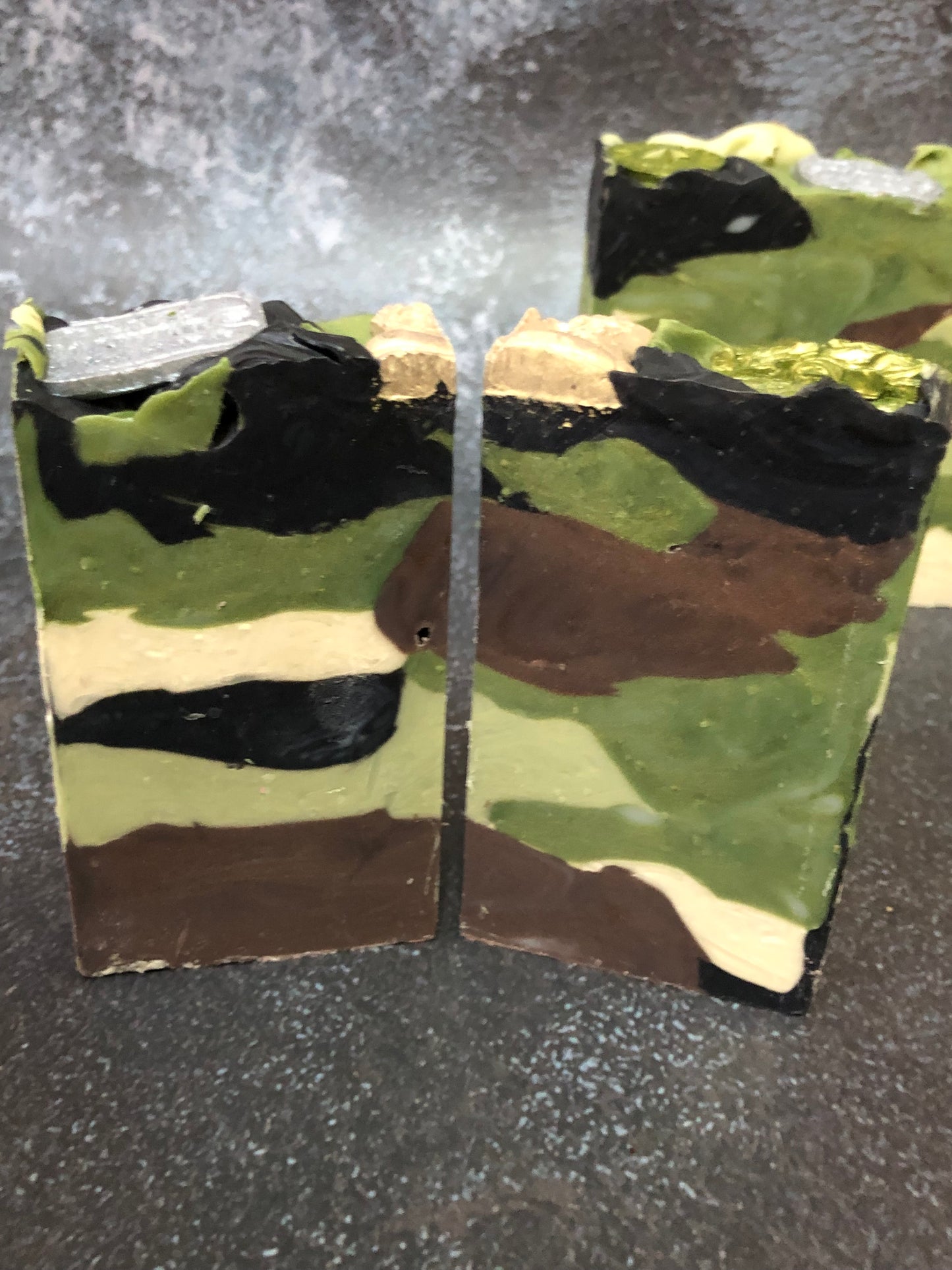 Hero Camo Artisan Handmade Soap 3.8 Small Bar