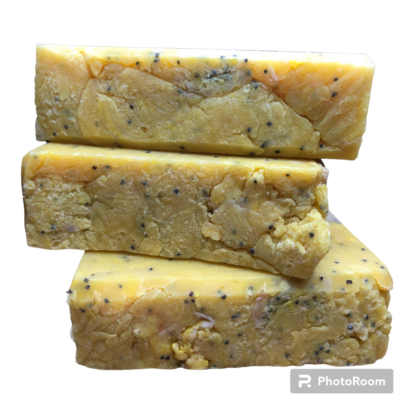 Lemon Poppyseed Handmade Hemp Soap