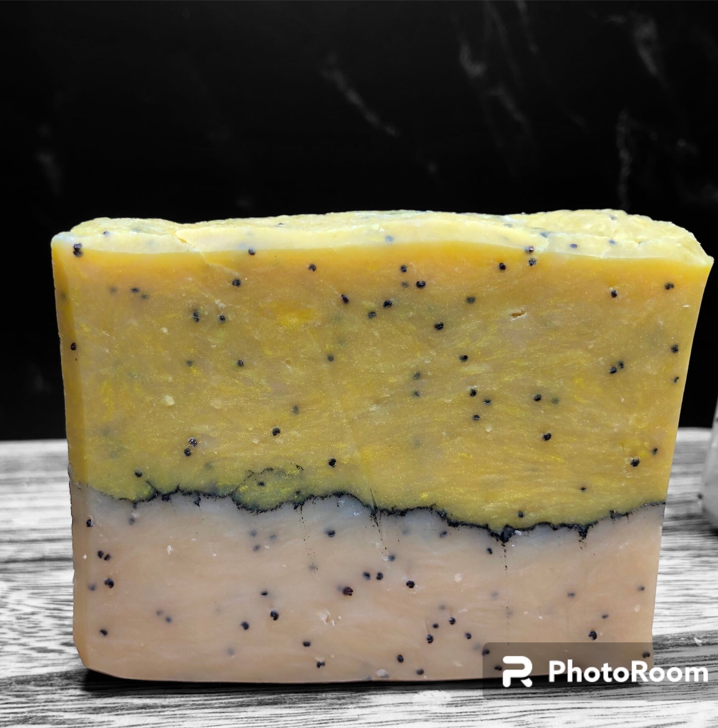 Lemon Poppyseed Handmade Hemp Soap