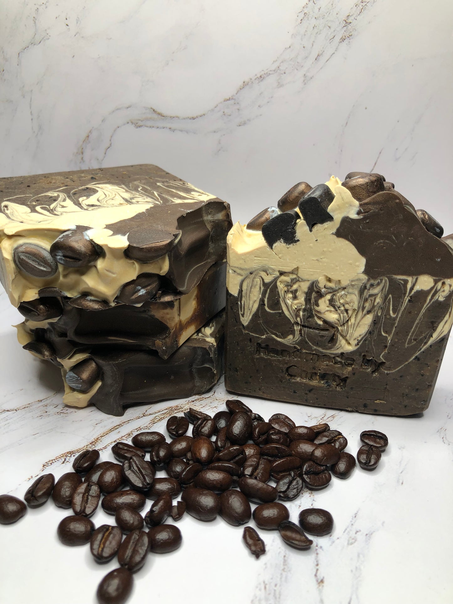 Cafe Latte Handmade Vegan Hemp Soap (Exfoliating)