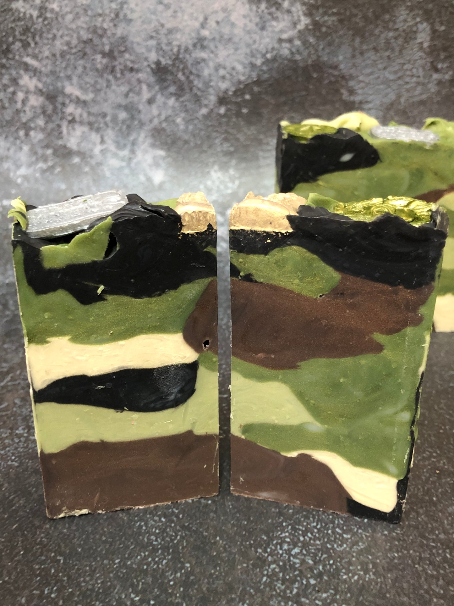 Hero Camo Artisan Handmade Soap 3.8 Small Bar